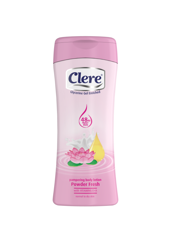 CLERE H&B LTN 400ML POWDER FRESH (1X1)