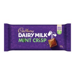 CADBURY SLAB 150G MINT CRISP (1X1)