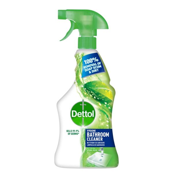 DETTOL BATHROOM CLEANER 500ML SPRINGFRESH (1X1)