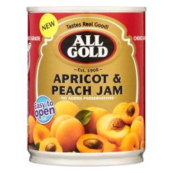 ALL GOLD JAM APRICOT & PEACH 450G (1X1)