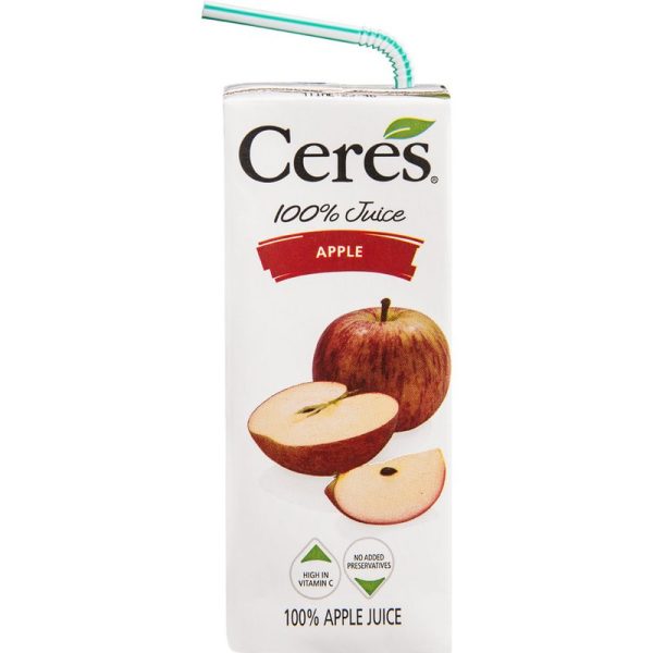 CERES F/JUICE 200ML APPLE 100% (1X6)
