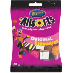 BEACON ALLSORTS 150G LIQUORICE (1X1)