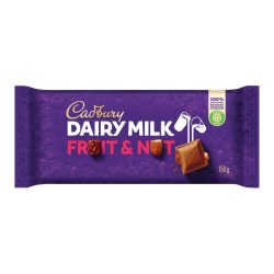 CADBURY SLAB 150G FRUIT & NUT (1X20)