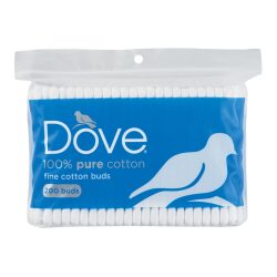 Dove ear buds 200s bag (1×1)