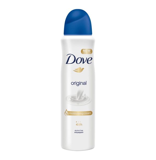 Dove b/spray 150ml [f] original (1x1)