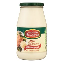 CROSSE & BLACKWELL MAYONNAISE CREAMY 750G (2X6)