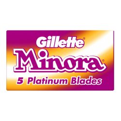 GILLETTE MINORA BLADES PLATINUM 5S (1X20)