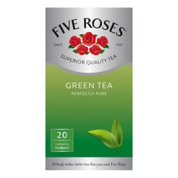 Five roses green tea bags 20s (2×6)