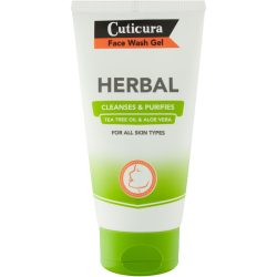 CUTICURA FACE WASH 150ML HERBAL T/TREE (1X1)