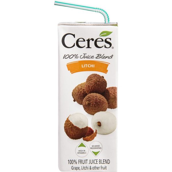 CERES F/JUICE 200ML LITCHI (4X6)