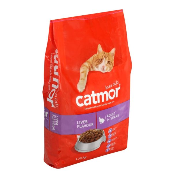 CATMOR C/FOOD ADULT 1.75KG LIVER (1X10)