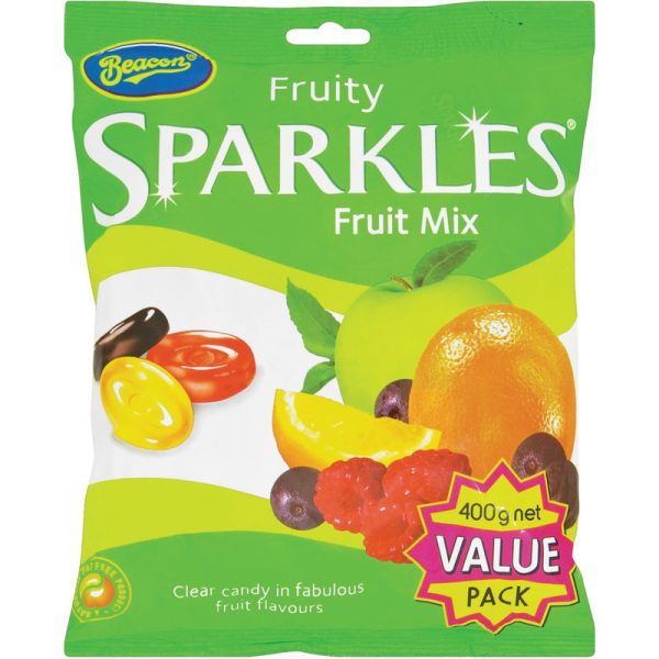 BEACON SPARKLES 400G FRUIT MIX (1X1)