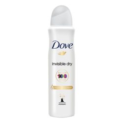 DOVE B/SPRAY 150ML [F] INVISIBLE DRY (1X6)