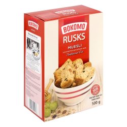 BOKOMO RUSKS 500G MUESLI (1X1)