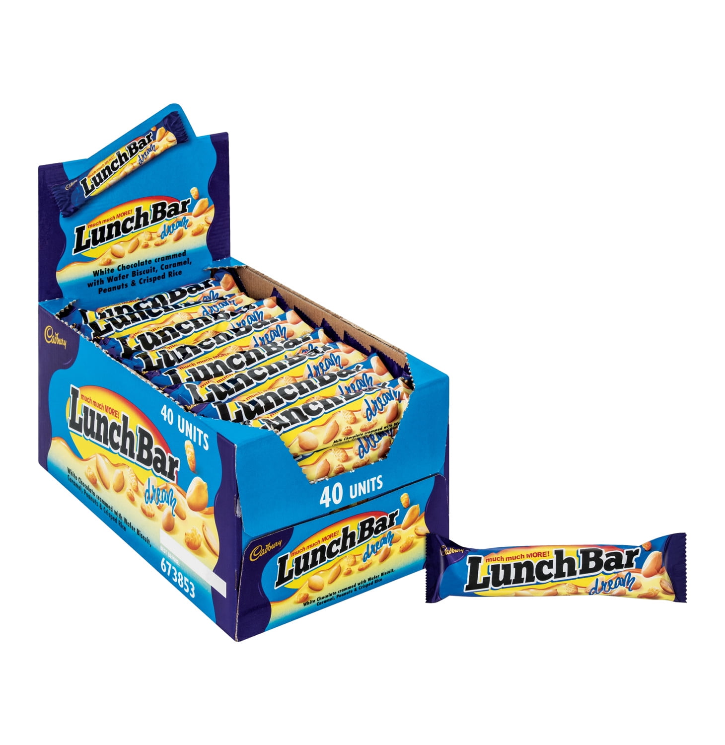 CADBURY LUNCH BAR DREAM 48G (1X40) – Foodline On The Moov 360