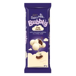 CADBURY DAIRY MILK 87G BUBBLY TOP DECK (1X24)