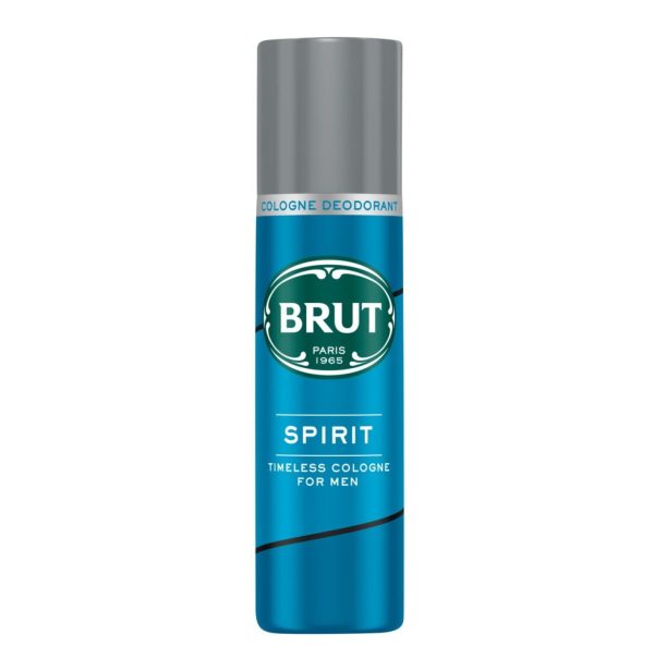 BRUT B/SPRAY [M] 120ML COLOGNE SPIRIT (12X6)
