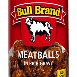 BULL BRAND 400G MEATBALLS IN GRAVY (1X6)