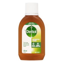 DETTOL ANTISEPTIC LIQUID 125ML (1X1)