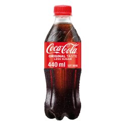 Pet coca cola 440ml reg (1×1)