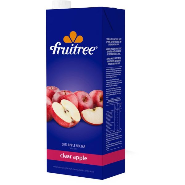 Fruitree 1lt clear apple (1x12)