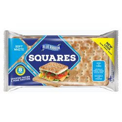 BLUE RIBBON SANDWICH SQUARES WHITE 220G (1X1)