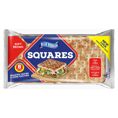 BLUE RIBBON SANDWICH SQUARES BROWN 220G (1X1)