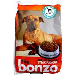 BONZO D/FOOD 7KG STEAK (1X1)