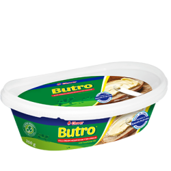 CLOVER BUTRO 250G BUTTER SPREAD TUB (1X1)