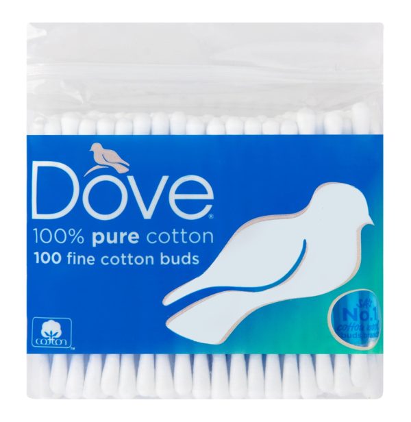 DOVE EAR BUDS 100S BAG (1X6)