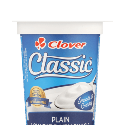 CLOVER CLASSIC YOG 150ML PLAIN (1X12)