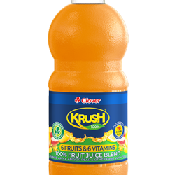 CLOVER KRUSH F/JUICE 1.5LT 6 FRUIT & 6 VITA (1X6)