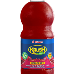 CLOVER KRUSH F/JUICE 1.5LT RED GRAPE (1X6)