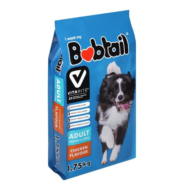 BOBTAIL D/FOOD 1.75KG MED/LRG CHICKEN (1X1)