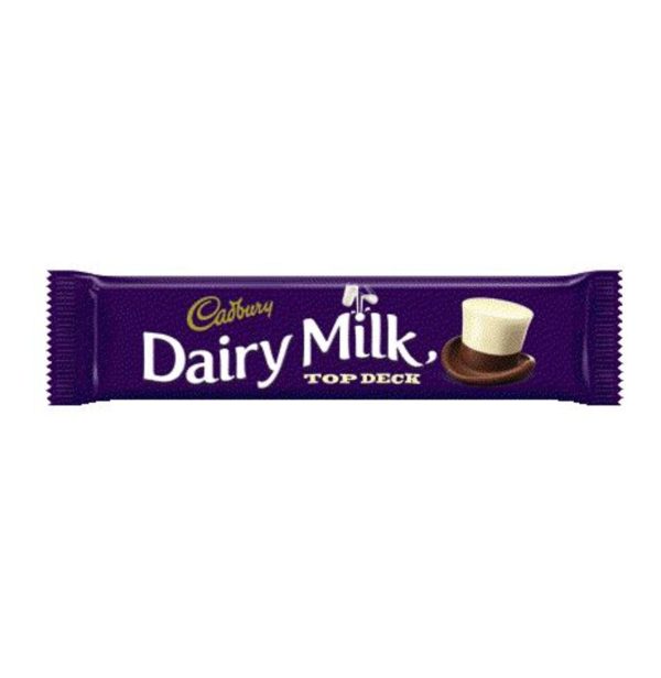 CADBURY DAIRY MILK 36G CHUNKY TOP DECK (1X1)