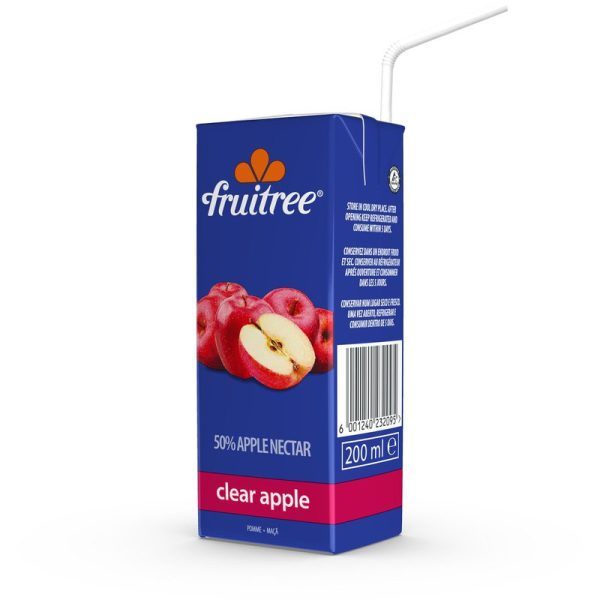Fruitree 200ml apple (1x6)