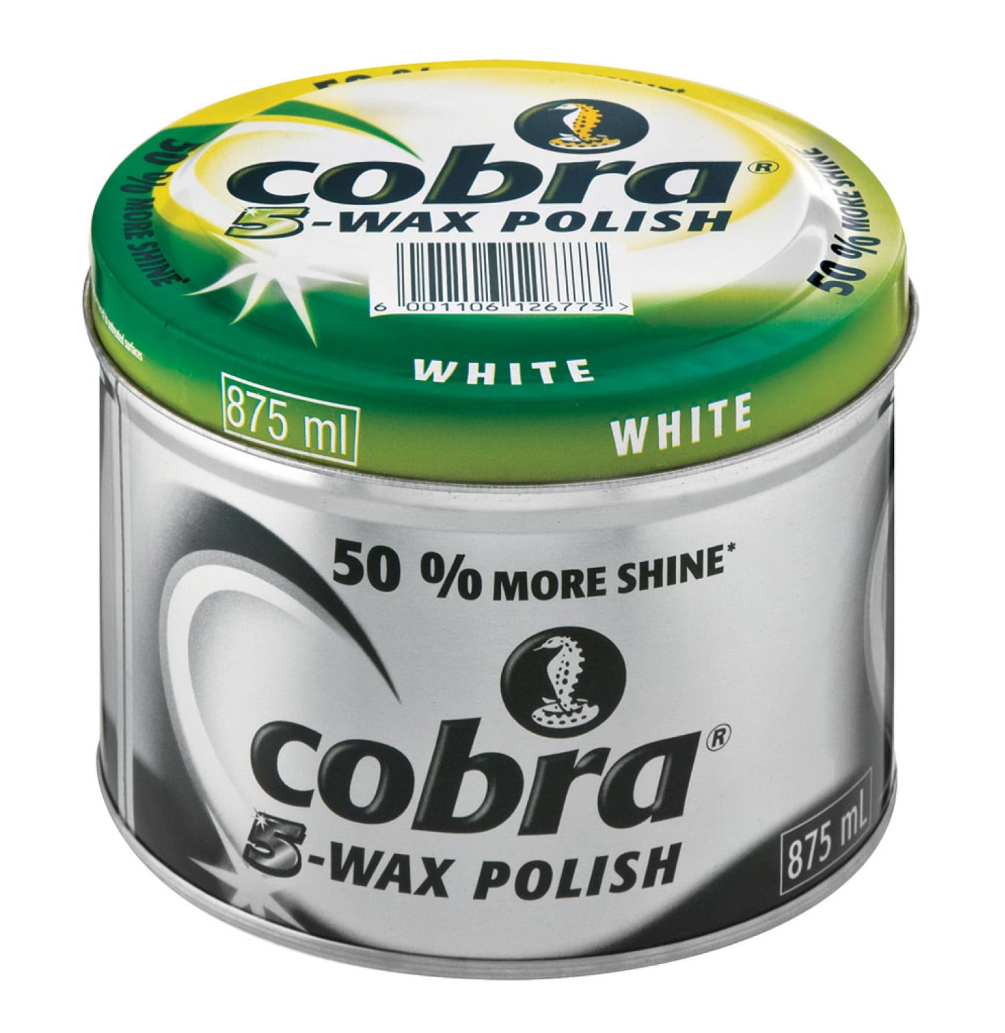 COBRA FLOORPOLISH 875ML/1LT WHITE (1X1)
