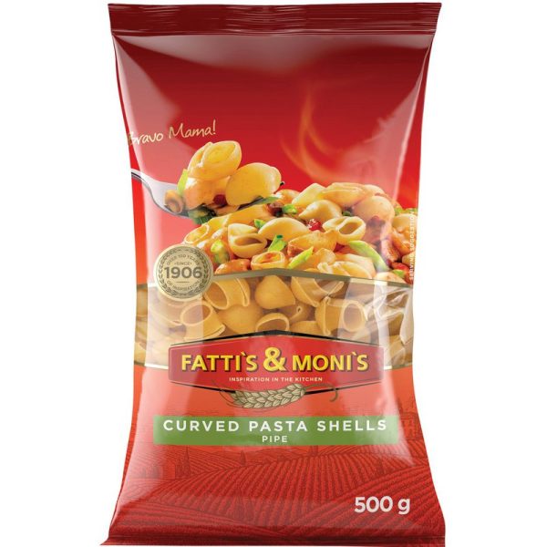F&M PASTA 500G CURVED SHELLS (1X20)