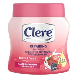 CLERE H&B CRM 500ML BERRIES & CREAM (4X6)