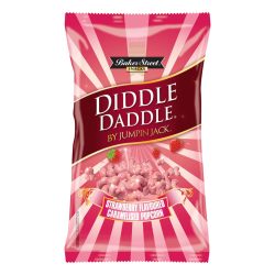 DIDDLE DADDLE 150G POPCORN STRAWBERRY (1X12)