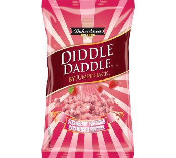 DIDDLE DADDLE 150G POPCORN STRAWBERRY (1X1)