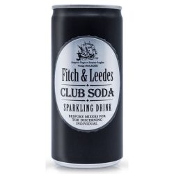 FITCH & LEEDES CAN 200ML CLUB SODA (1X1)