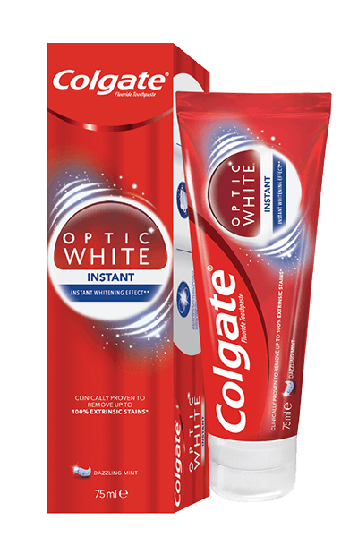 COLGATE T/PASTE 75ML OPTIC INST/WHITE (1X1)
