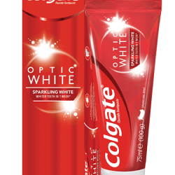 COLGATE OPTIC WHITE 75ML REG (1X12)