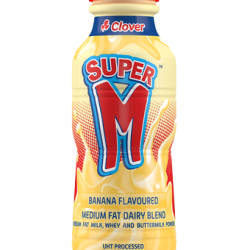 SUPER M 300ML BANANA (4X6)